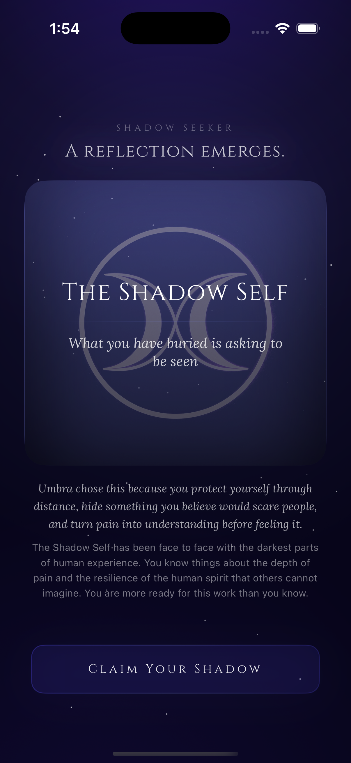 Soul Arc screen